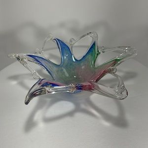 Vintage Murano Art Glass - Starfish Bowl